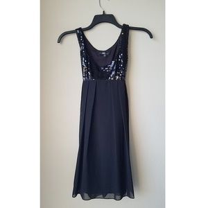 Tie back Little Black Dress